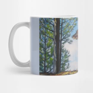 German Shepherd Fine Art Painting Mug